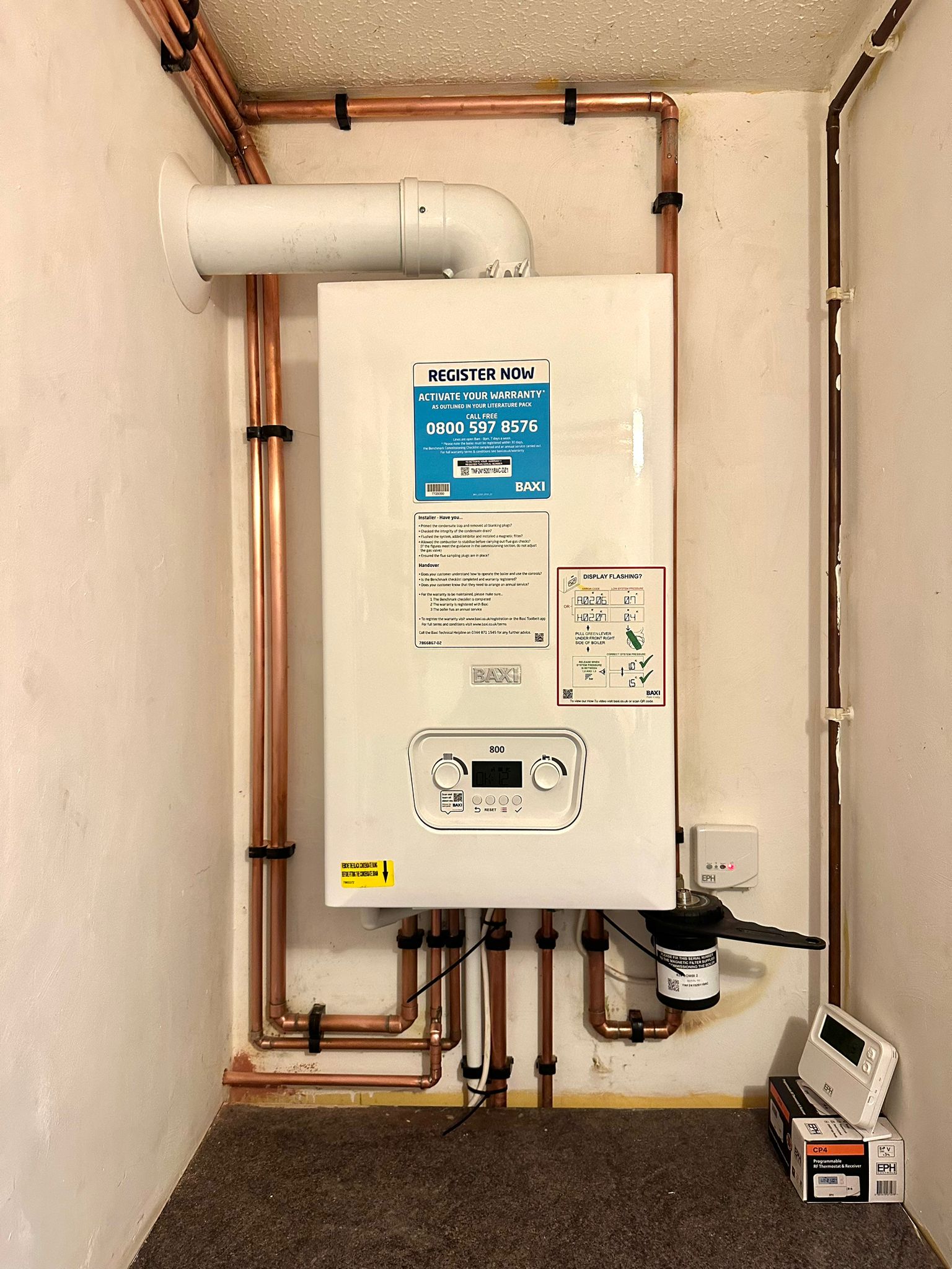 BAXI approved installers in Southminster, Essex